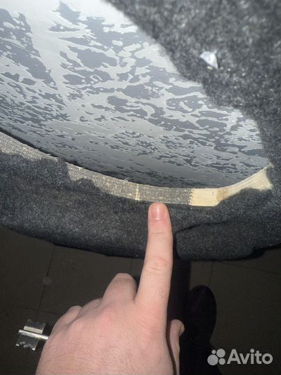 Задняя полка на LADA Priora седан