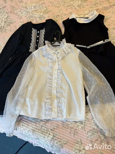 Пакет школьной формы на девочку 130-140