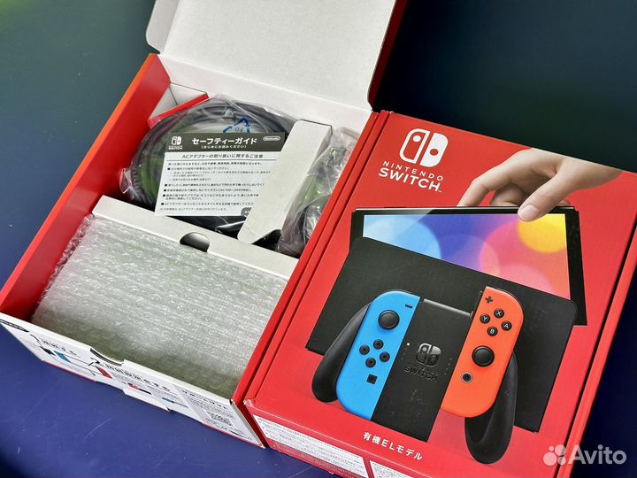 Комплект для Nintendo Switch Oled с коробкой