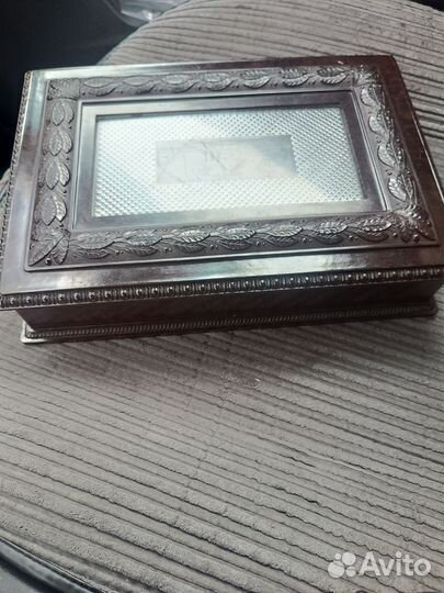 Шкатулка Аврора карболит СССР 50-е