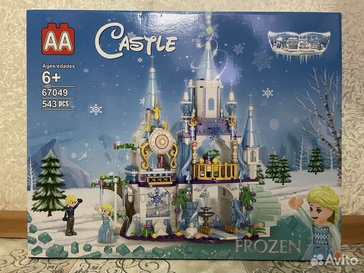 Конструктор Ледяной замок Замок Эльзы 67049