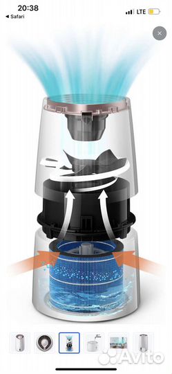 Увлажнитель воздуха Philips HU3916/10