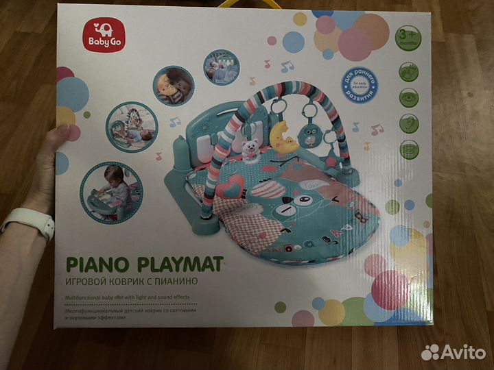 Развивающий коврик tiny love новый