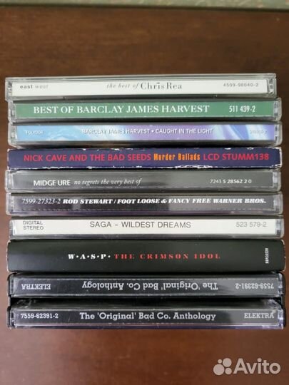 Cd диски фирменные разное