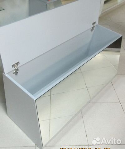 Тумба для обуви с зеркалом