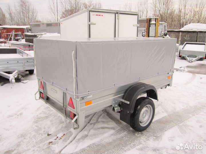 Прицеп сст-2кс 2,21х1,22 м с тентом