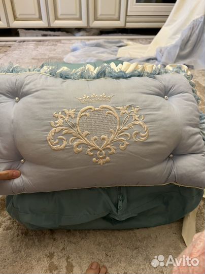 Бортики в детскую кроватку