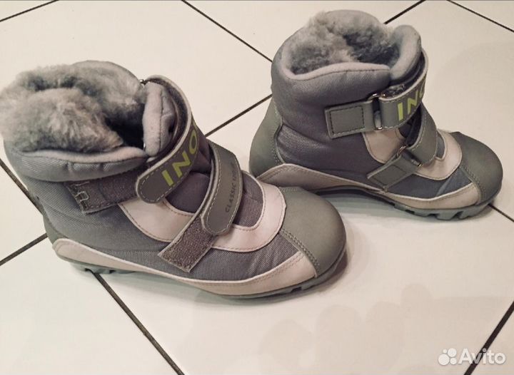 Ботинки лыжные детские размер 32