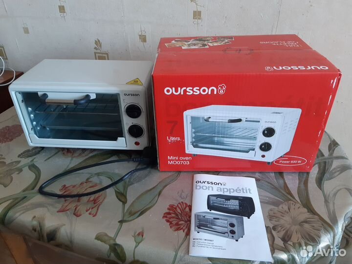 Электрическая мини печь духовка