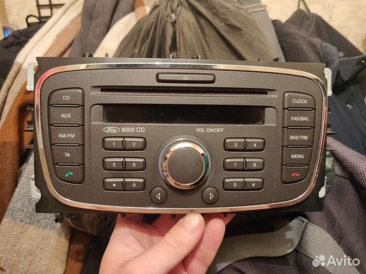 Штатная магнитола ford focus 2