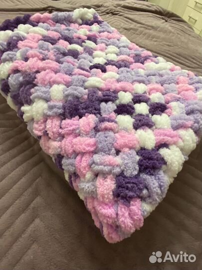 Плед ручной работы