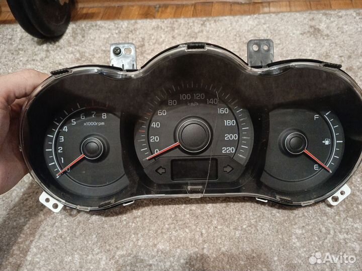 Приборная панель kia rio 3