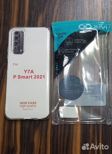 Чехол силиконовый huawei P Smart 2021