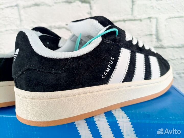 Кроссовки Adidas Campus черные 37-40