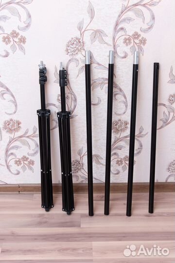 Стойки для фона в фотостудии