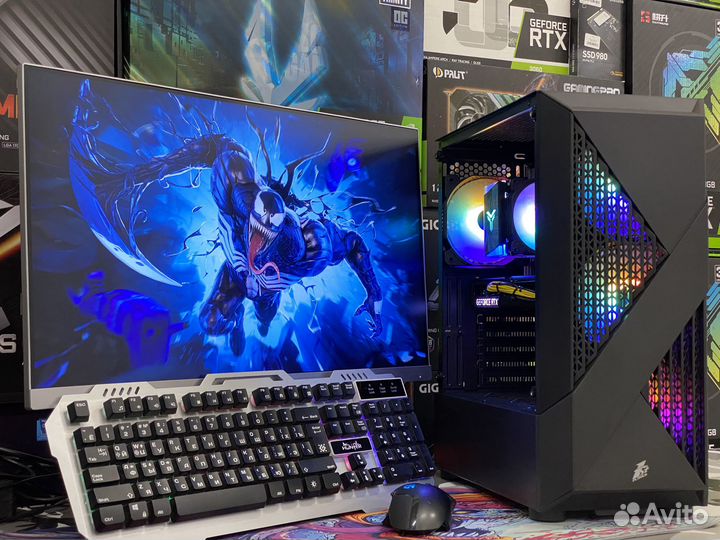 EazyPlay i3-12100F RTX 3050 8GB DDR4 16GB 256 GB N