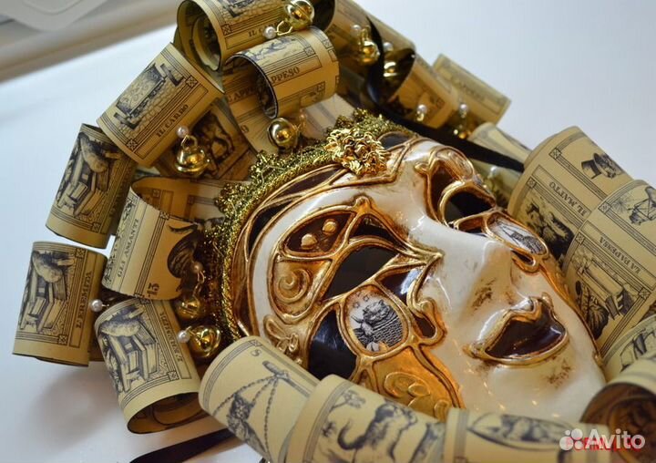 201831 Маска La gioia 326C Jolly donna ricci