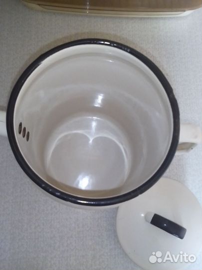 Эмалированная посуда СССР