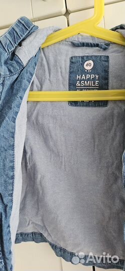 Ветровка джинсовая