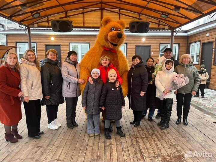 Большие плюшевые мишки медведи