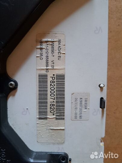 Приборная панель renault megane 1