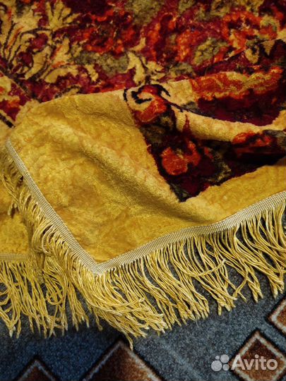 Плюшевая скатерть СССР