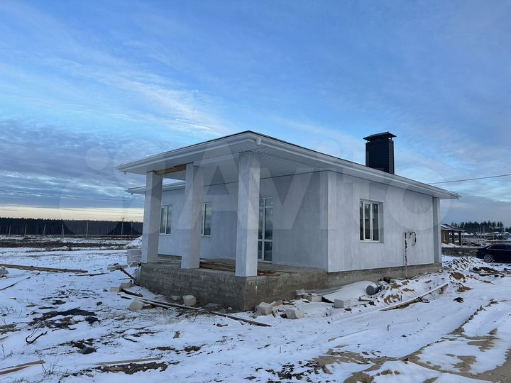 Дом 105 м² на участке 6,4 сот.