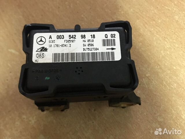 Датчик ускорения Мерседес w203 w209