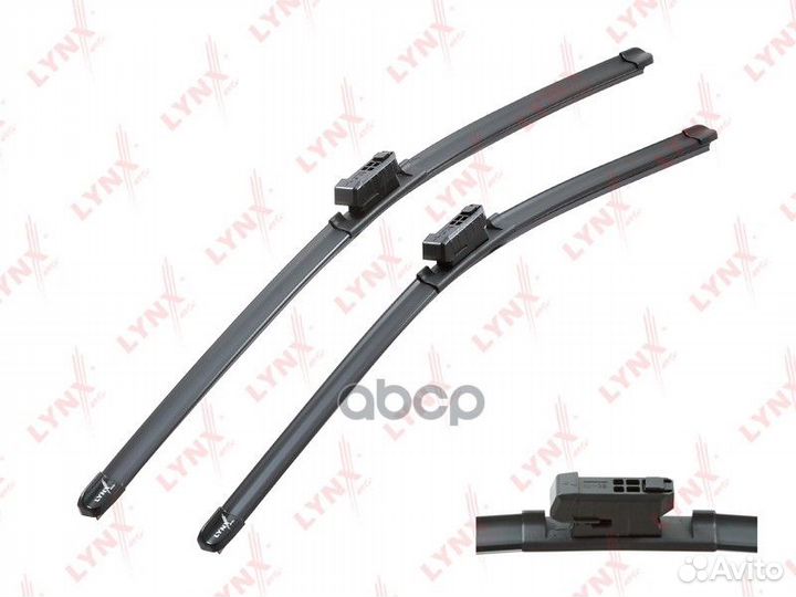 Комплект бескаркасных щеток стеклоочистителя 60