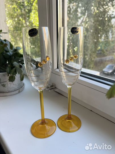 Бокалы под шампанское подарок