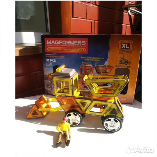 Конструктор магнитный мagformers cерия строители
