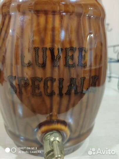 Бочонок керамический с кружечками