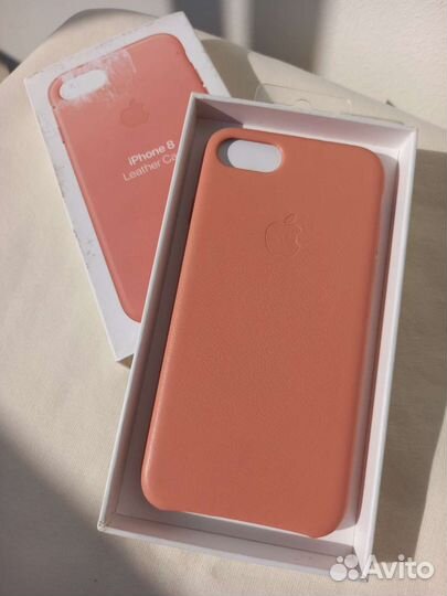 Кожаный чехол iPhone 8 и iPhone 7