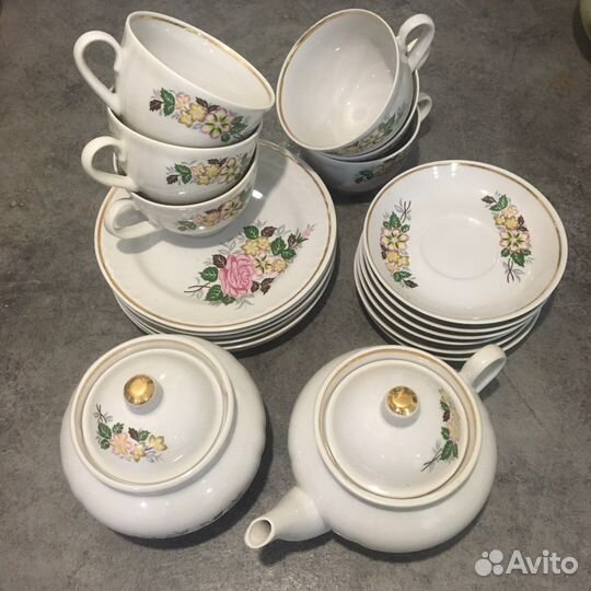 Чайный сервиз СССР новый