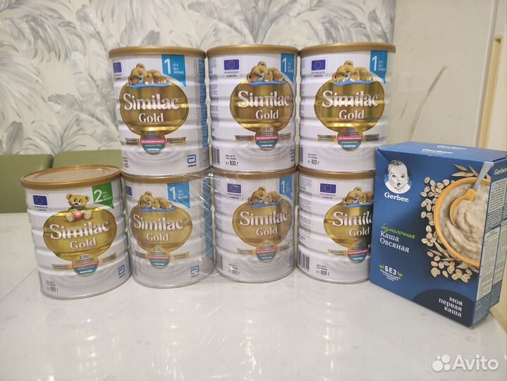 Смесь similac gold 1