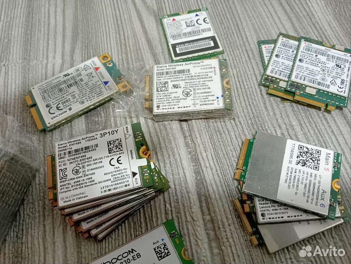 4G lte модем много разных