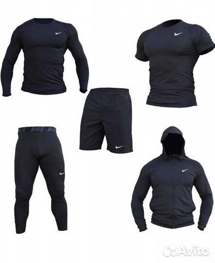 Компрессионный рашгард 5в1