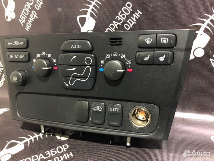 Блок управления климaт-контpoлем Volvo S60 2.5L