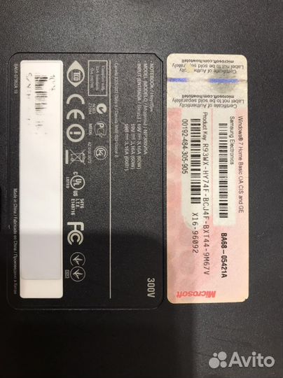 Ноутбук samsung np300v5a core i5