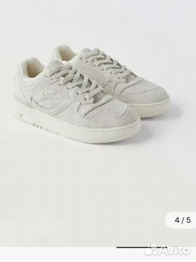 Кроссовки zara замша 35