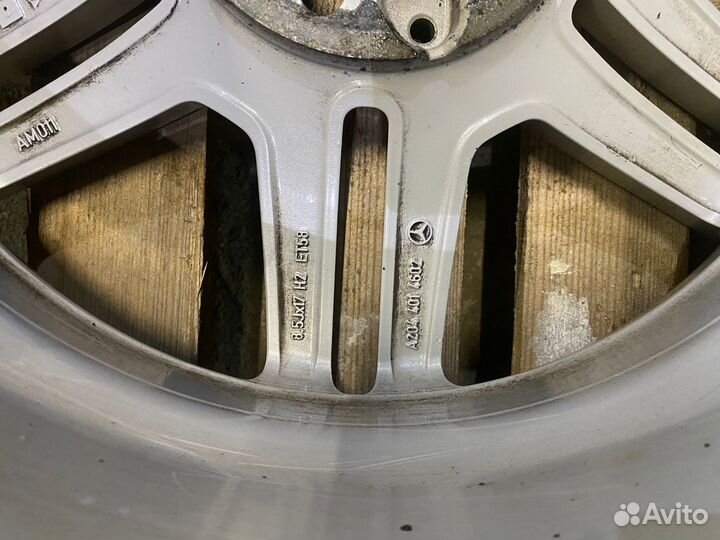 Разноширокие диски Mercedes AMG r17 w204