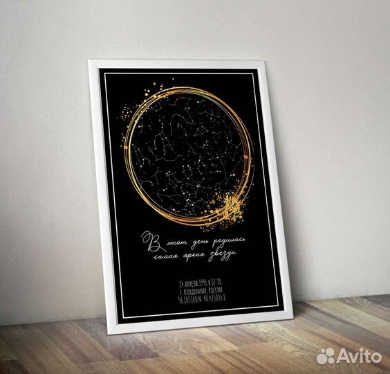 Карта звёздного неба