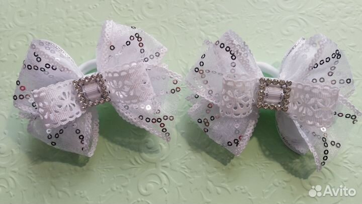 Бантики праздничные ручной работы