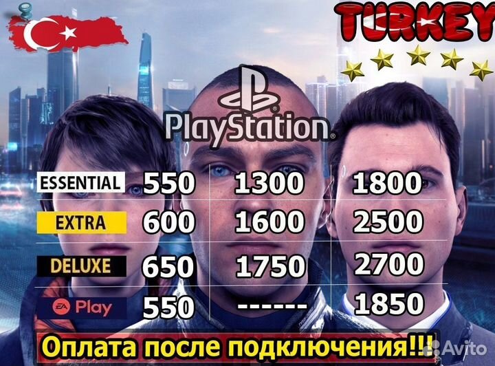 Подписка PS Plus + Marvel Guardians / Игры PS4 PS5