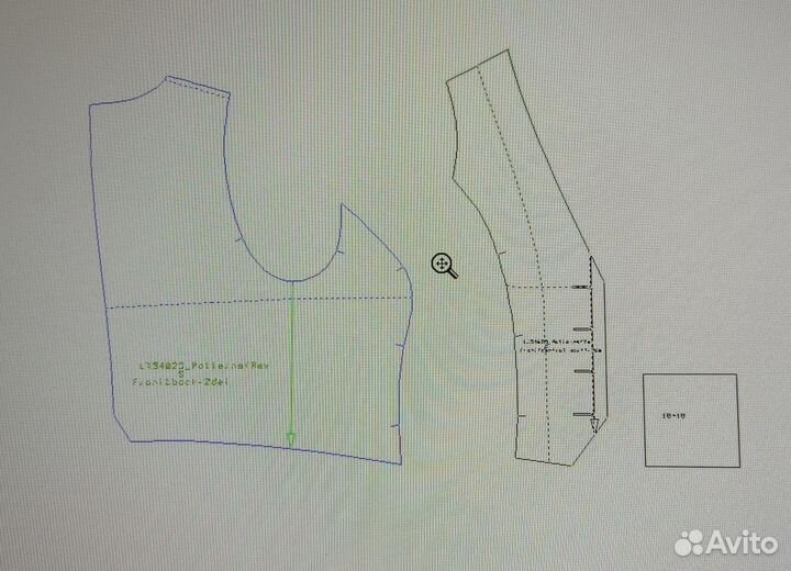 Изготовление лекал одежды