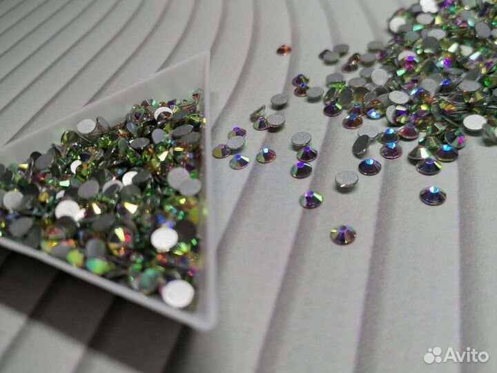 Стразы клеевые холодной фиксации Crystal AB ss 20