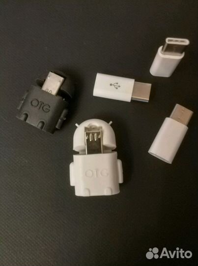 Переходник micro USB на USB type-C OTG и обратно