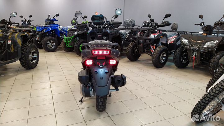 Скутер SMART III - 200cc (replica Yamaha) (синий)