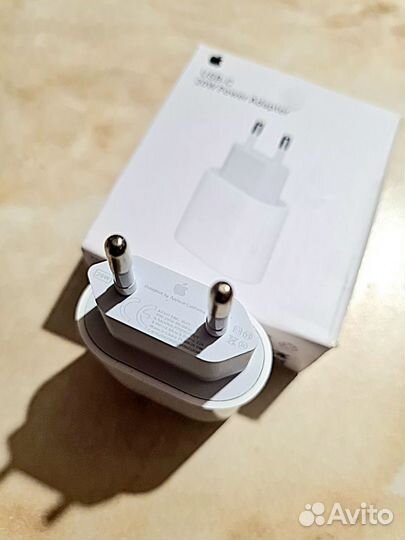 Блок для зарядки iPhone Type-c 20w 1:1 как оригина