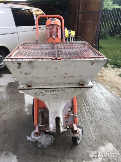 Бункер к штукатурной станции PFT Ritmo XL